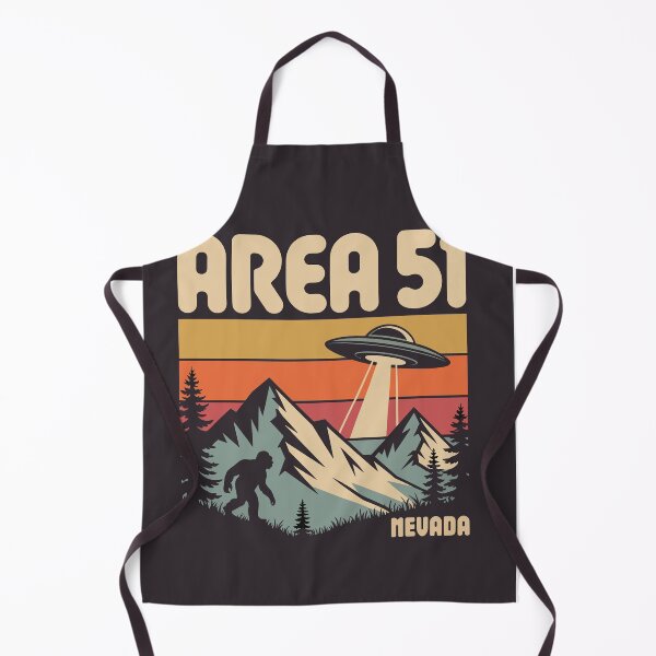 Item preview, Area 51 Nevada – Vintage UFO & Bigfoot Design designed and sold by julientellouck.