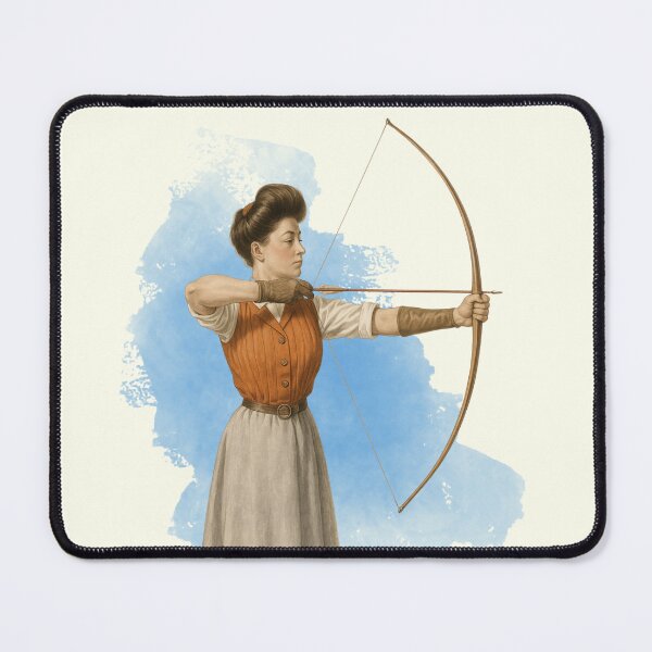 Item preview, Vintage Style Archery Design, Saturday Evening Post Cover 1907 designed and sold by RewindRelicsLI.