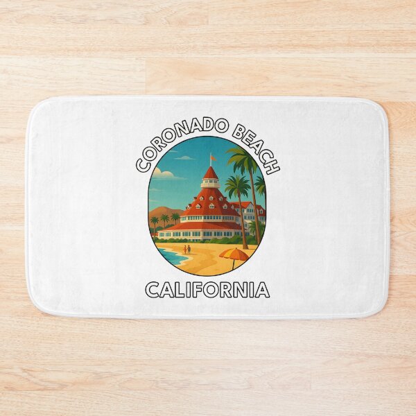 Item preview, Coronado Beach California Vintage Travel Poster designed and sold by inkNext.