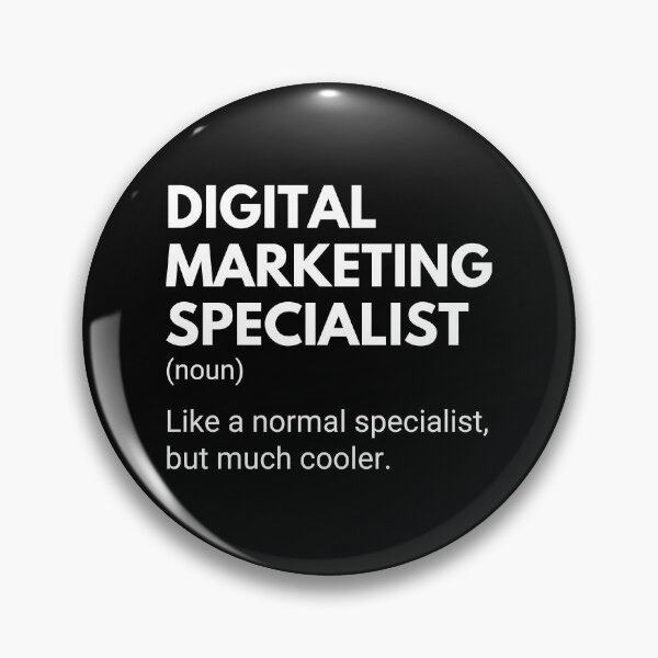 Item preview, Digital Marketing Specialist Like A Normal Specialist But Much Cooler Funny designed and sold by CuteLovelyDesigns.