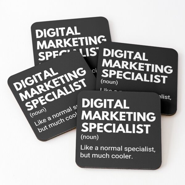 Item preview, Digital Marketing Specialist Like A Normal Specialist But Much Cooler Funny designed and sold by CuteLovelyDesigns.