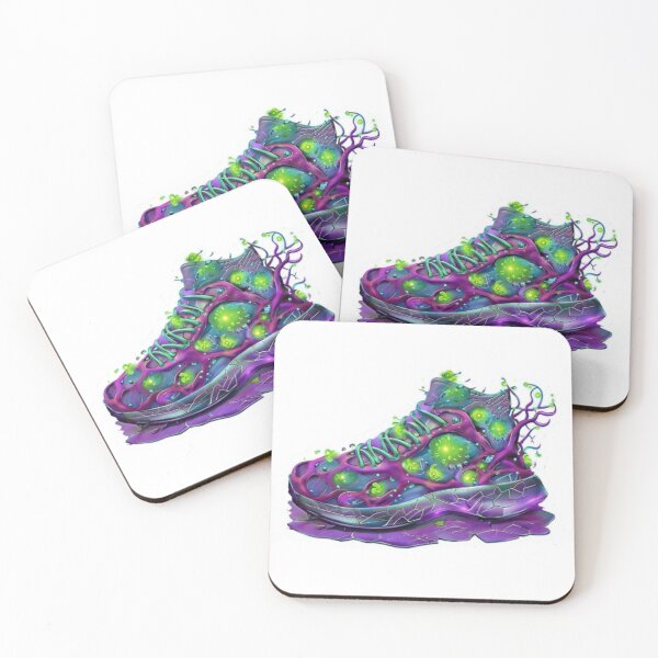 Item preview, BioSynth – Techno-Organic Sneaker Art Premium Cool Reloaded Trendy Best Gift designed and sold by Imaginarium of Chaos falcon88 .