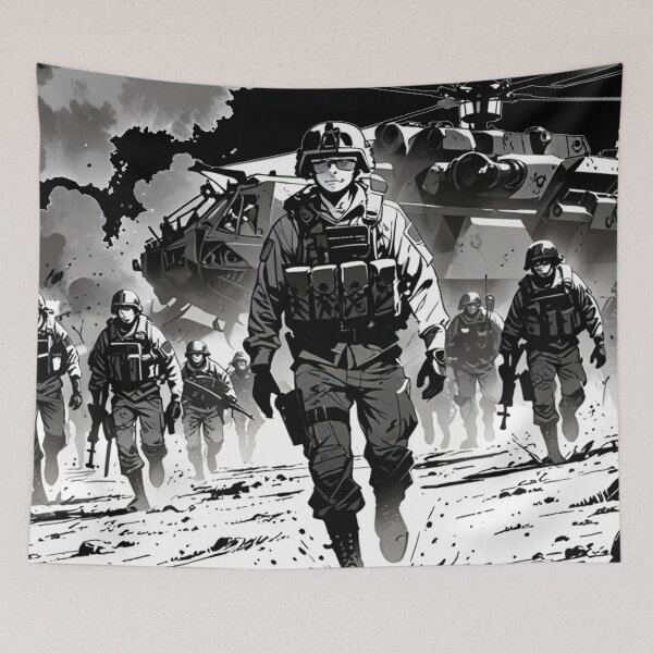 Item preview, Battleborn Soldiers designed and sold by MangaVersePrint.