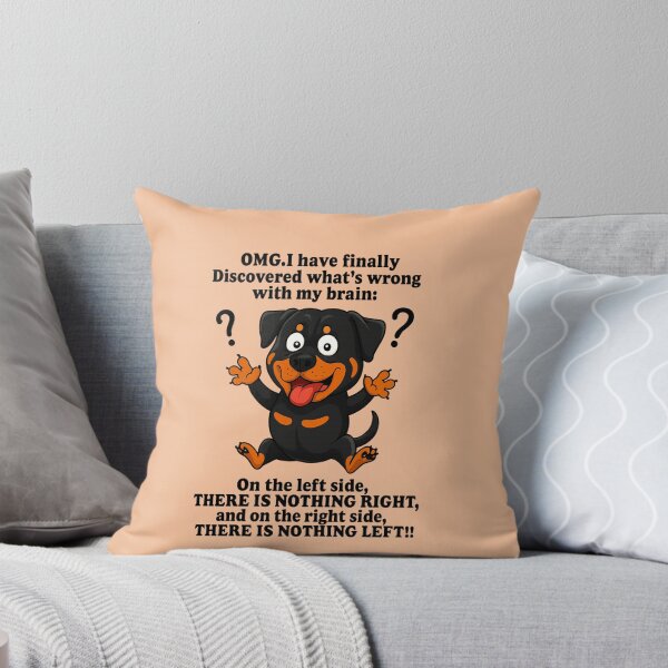 Item preview, OMG. I have finally discovered what’s wrong with my brain: On the left side, THERE IS NOTHING RIGHT, and on the right side, THERE IS NOTHING LEFT!! designed and sold by 123ks.