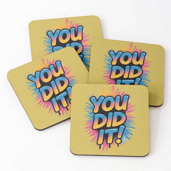 Item preview, You Did It! Celebration Splash designed and sold by DropRomance.
