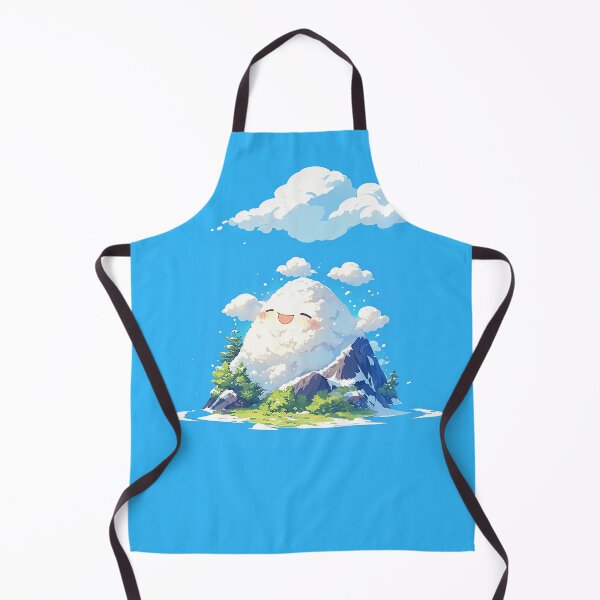 Item preview, Happy Cartoon Mountain with Snowcap designed and sold by Christian Weiss.