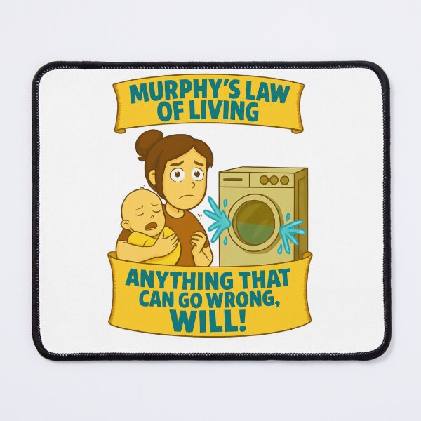 Item preview, Murphy's Law - Female with Baby designed and sold by LivingLifeMerch.