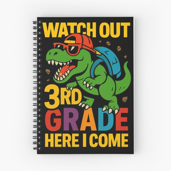 Item preview, 3rd Grade Dinosaur Back to School designed and sold by SpeakingPrint2.