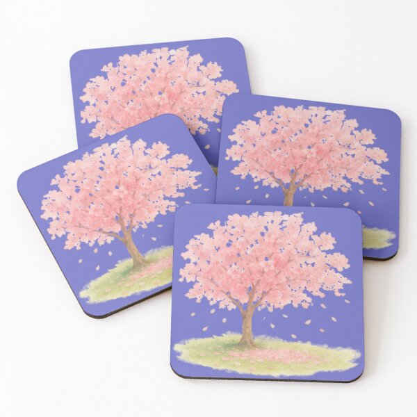 Item preview, Blooming Sakura Tree and Falling Petals designed and sold by IraBum.
