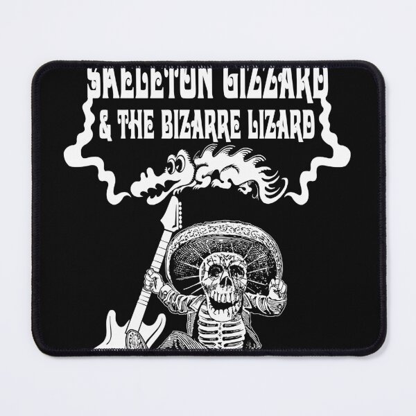 Item preview, king gizzard Skeleton lizard wizard designed and sold by RyanTee-Awesome.