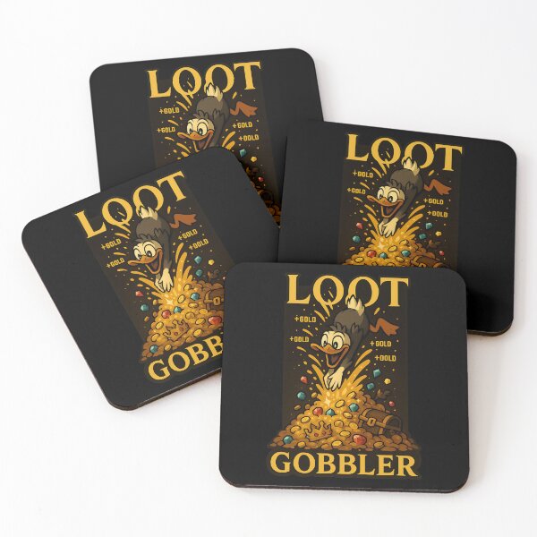 Item preview, Loot Gobbler Treasure Hoarding Duck Design designed and sold by TeeTimeTreasure.
