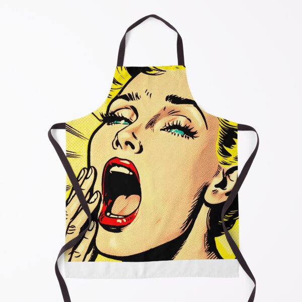 Item preview, 1960s Female Portrait AI Parody Pop Art ECSTASY designed and sold by NickWhittleArt.