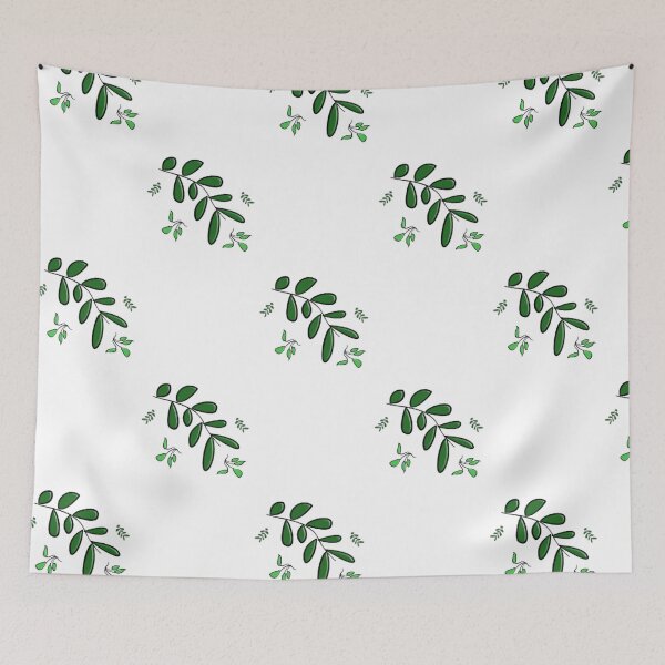 Item preview, Green Leaf Harmony - Botanical Pattern designed and sold by ForcePrint.