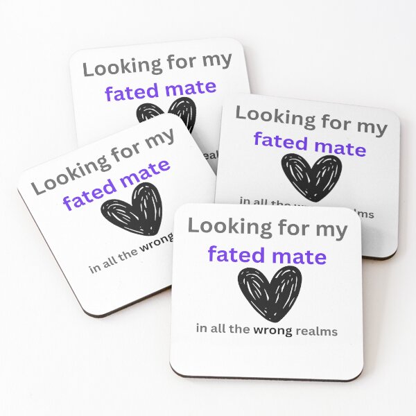 Item preview, Looking For My Fated Mate in All the Wrong Realms - Fantasy Romance designed and sold by LawrenceDesigns.