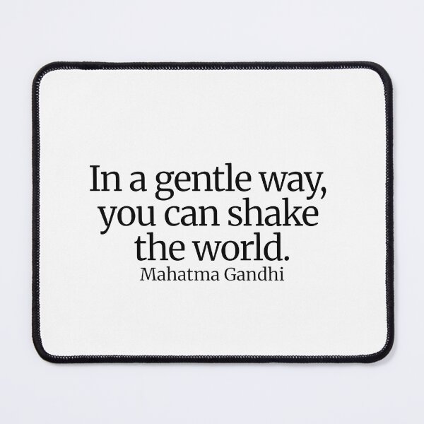 Item preview, Mahatma Gandhi Quote  designed and sold by CharmStudio.