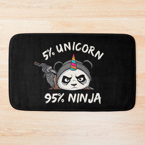 Item preview, Unicorn Ninja Panda designed and sold by HimayaStudio.