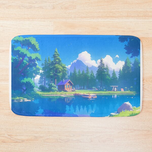 Item preview, Tiny Wooden Cabin by the Lake designed and sold by Christian Weiss.