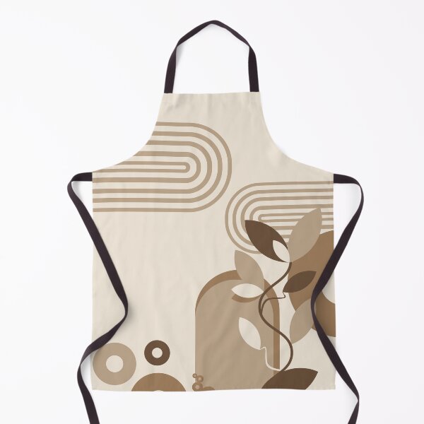 Artikelvorschau, Modernes Boho-geometrisches, weiches Bögen- und Kreismuster in Beige entworfen und verkauft von zephstudoartist.