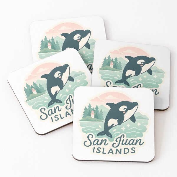 Item preview, Retro San Juan Islands Design designed and sold by Woggy-Doodles-.