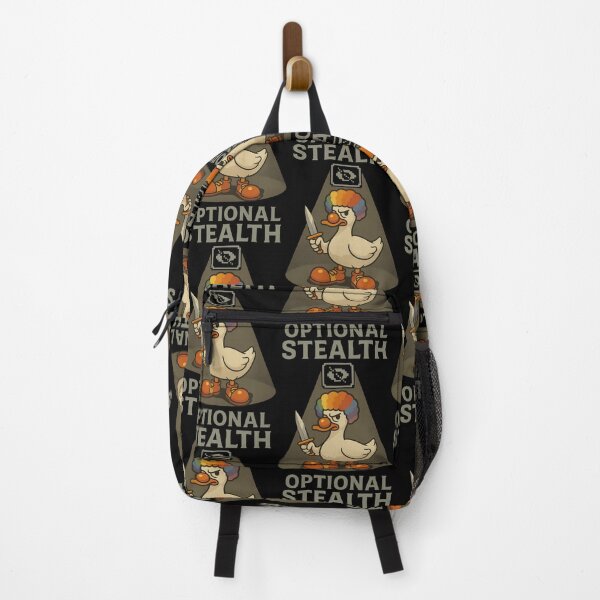 Item preview, Stealth Optional Clown Assassin Duck Design designed and sold by TeeTimeTreasure.