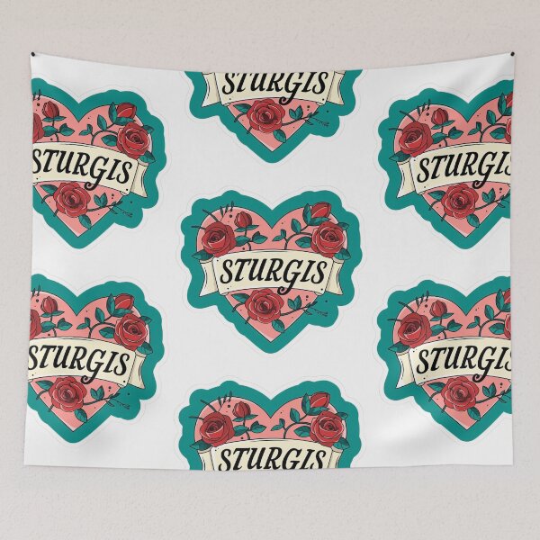 Item preview, Sturgis heart designed and sold by MendaciousMina.