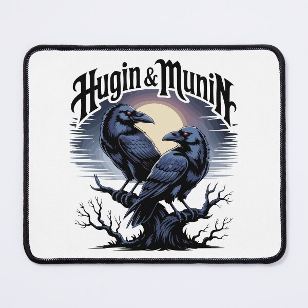 Item preview, Hugin and Munin – Odin’s Ravens Design designed and sold by Hans-Design.