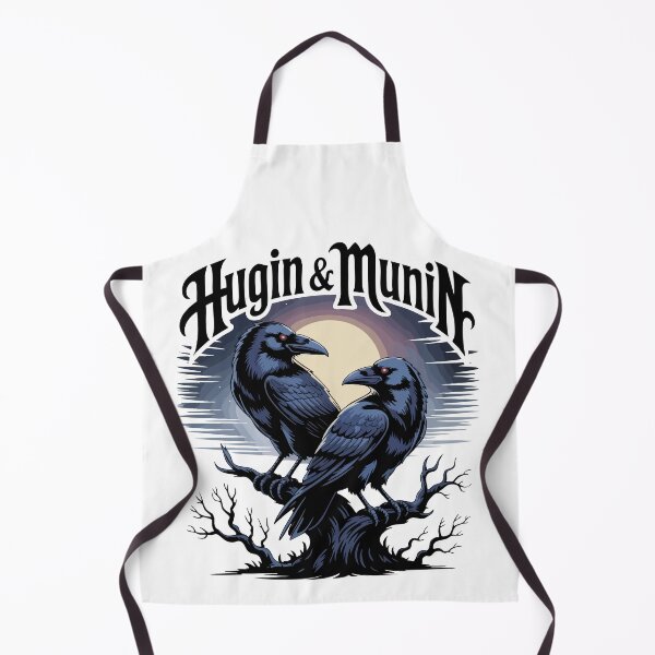 Item preview, Hugin y Munin – Diseño de los cuervos de Odín designed and sold by Hans-Design.