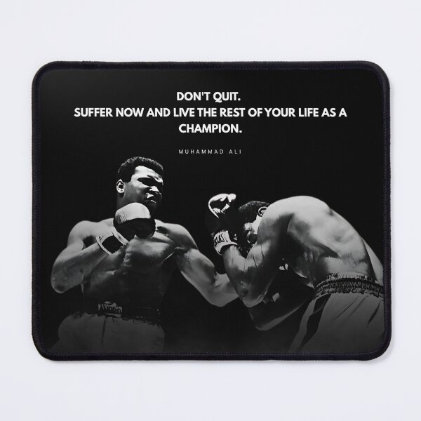 Item preview, Muhammad Ali Motivational Portrait designed and sold by SuccessInsanity.