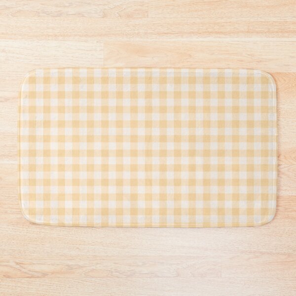 Item preview, Butter Yellow Gingham Plaid  designed and sold by Julie Erin Designs.
