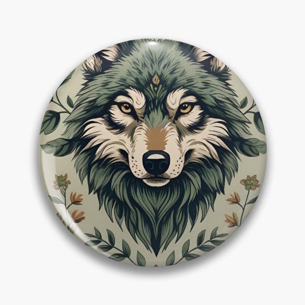 Item preview, Cottage Core Wolf Pattern designed and sold by PatronesKawai.