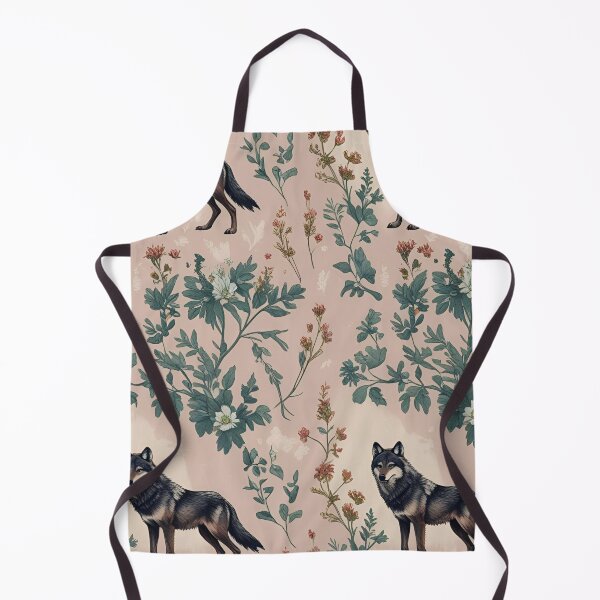 Item preview, Cottage Core Wolf Pattern designed and sold by PatronesKawai.