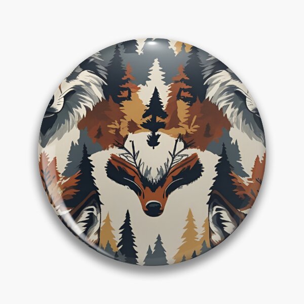 Item preview, Cottage Core Wolf Pattern designed and sold by PatronesKawai.