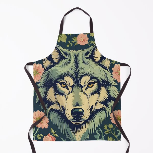 Item preview, Cottage Core Wolf Pattern designed and sold by PatronesKawai.