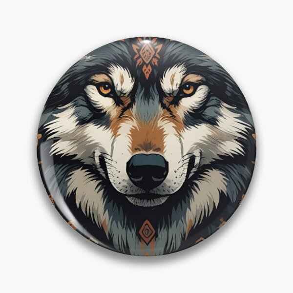 Item preview, Cottage Core Wolf Pattern designed and sold by PatronesKawai.