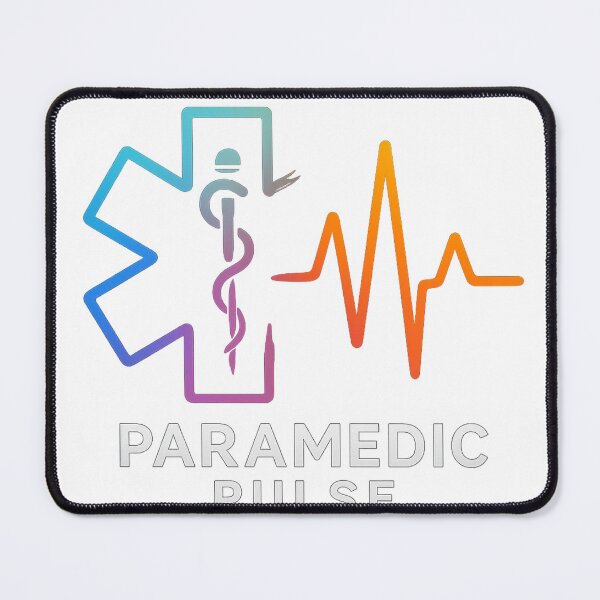 Item preview, Paramedic Pulse – Minimal Line‑Art Tee/Sticker designed and sold by TONSNAP.
