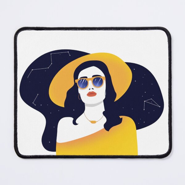 Item preview, Stargazer in a Yellow Hat designed and sold by DropRomance.