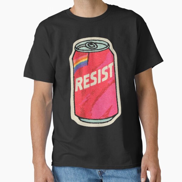 Item preview, Resist Soda Can Retro Pop Art designed and sold by Atlas Kai.