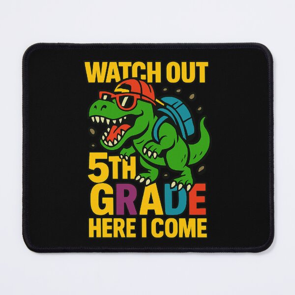 Item preview, 5th Grade Dinosaur Elementary designed and sold by SpeakingPrint2.