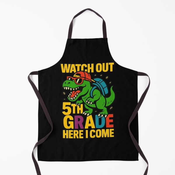 Item preview, 5th Grade Dinosaur Elementary designed and sold by SpeakingPrint2.