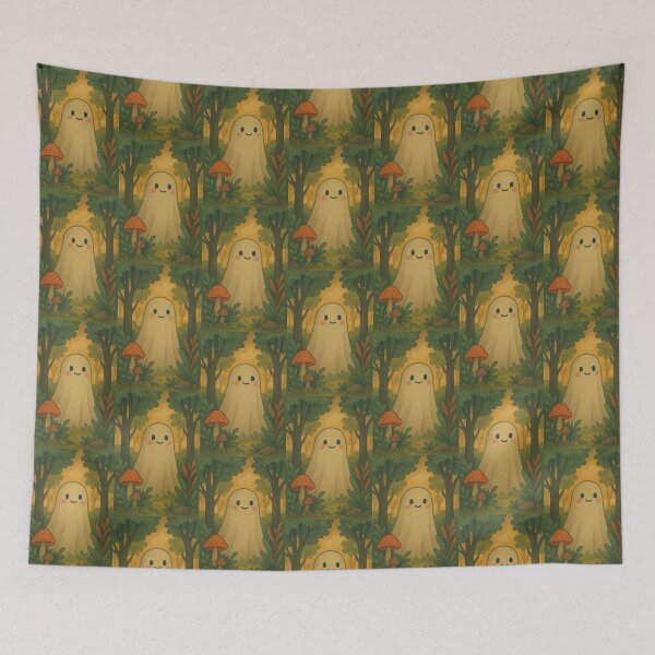 Item preview, Shy Little Forest Ghost designed and sold by papertrail-jlp.
