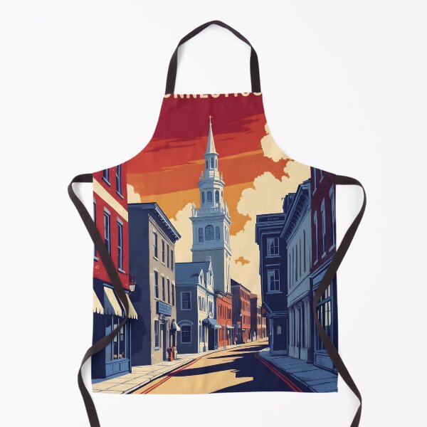 Item preview, Newington Connecticut 1950s USA Vintage Travel Tourism designed and sold by TravelersGems.