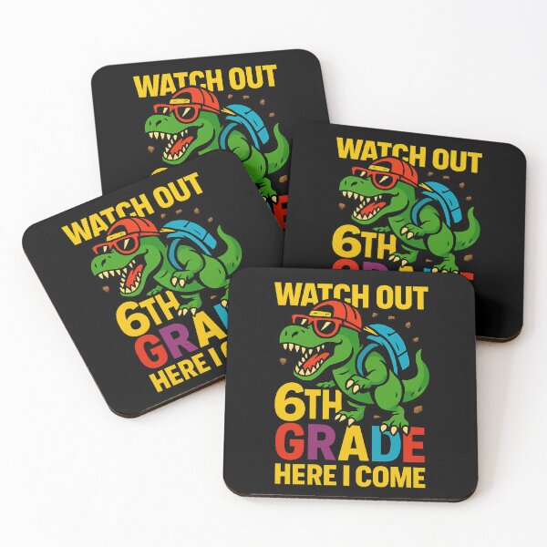 Item preview, 6th Grade Dinosaur Middle School designed and sold by SpeakingPrint2.