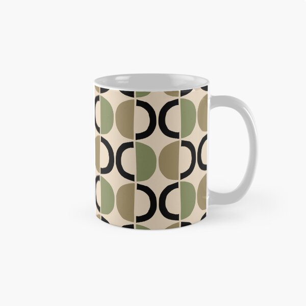Item preview, Mid Century Modern Half Circle Pattern 489 designed and sold by tonymagnerart.