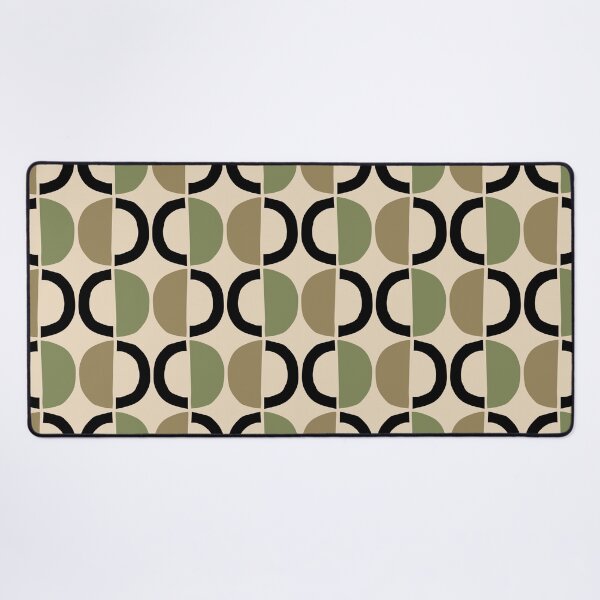 Item preview, Mid Century Modern Half Circle Pattern 489 designed and sold by tonymagnerart.