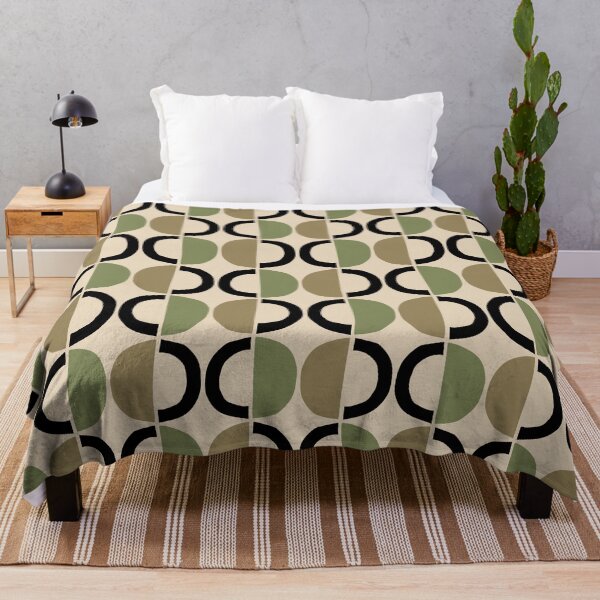 Item preview, Mid Century Modern Half Circle Pattern 489 designed and sold by tonymagnerart.