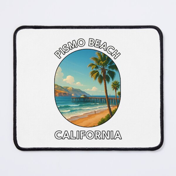 Item preview, Pismo Beach California Travel Poster – Scenic Sunset Coastal Art designed and sold by inkNext.