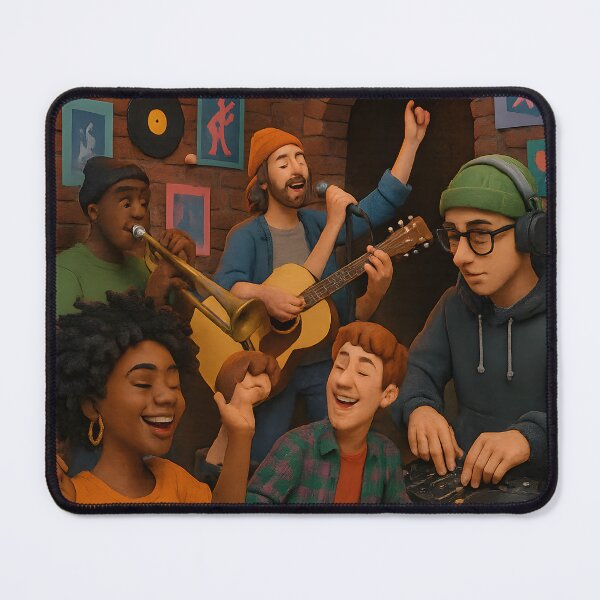 Item preview, Ethereal Underground Music Escape Collage designed and sold by shockSpot.