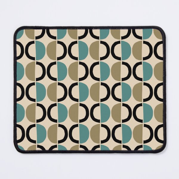 Item preview, Mid Century Modern Half Circle Pattern 489 designed and sold by tonymagnerart.