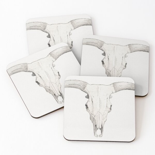 Item preview, Vintage Cow Skull designed and sold by Aesthetic Archive.