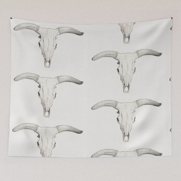 Item preview, Vintage Cow Skull designed and sold by Aesthetic Archive.